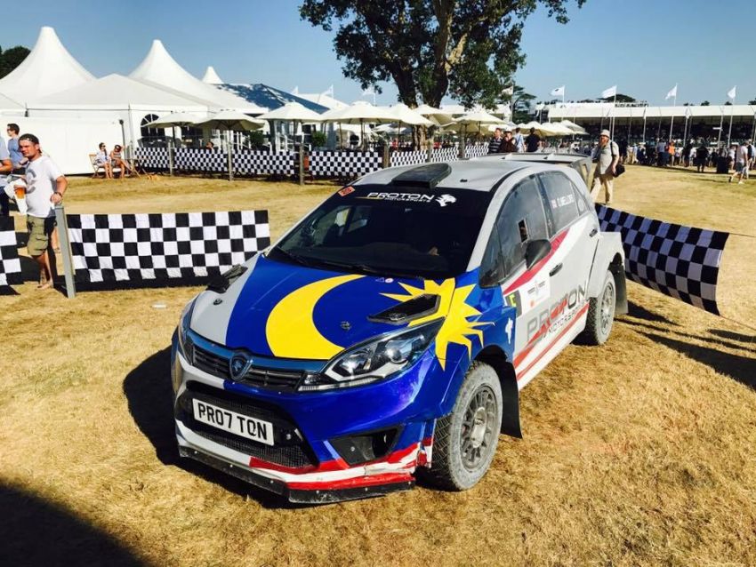 Proton Iriz R5 pertahankan gelaran juara untuk Forest Rally Stage di Goodwood Festival of Speed 2018 Image #839783