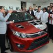 Proton lancar pusat 3S yang dinaiktaraf di Shah Alam