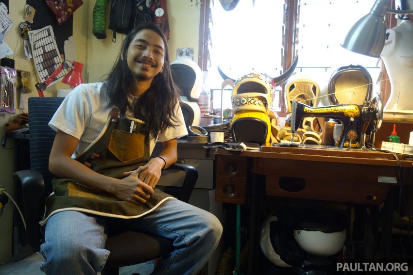 Mesin jahit lama Singer, duit dalam poket RM7 dan bara semangat anak muda – ini cerita Suzzy Helmet 834225