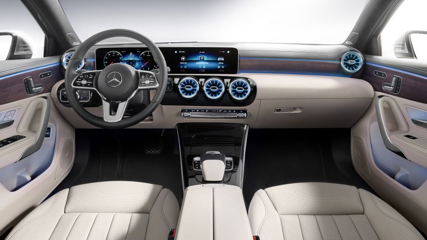 V177 Mercedes-Benz A-Class Sedan finally unveiled 842893