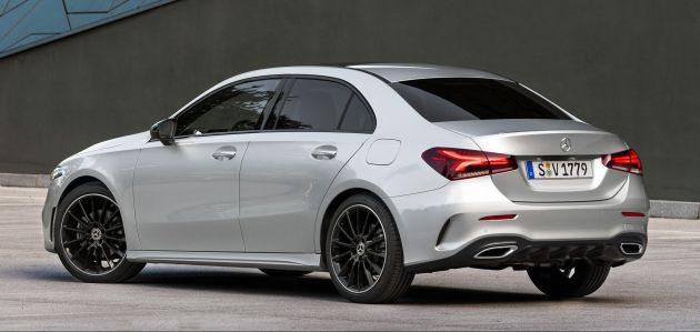 Mercedes-Benz A-Class Sedan V177 – lebih perincian