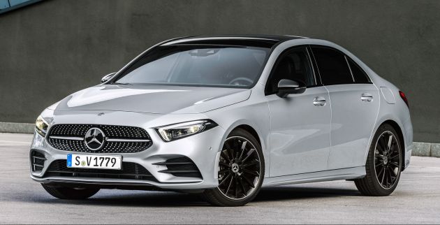 Mercedes-Benz A-Class Sedan V177 – lebih perincian