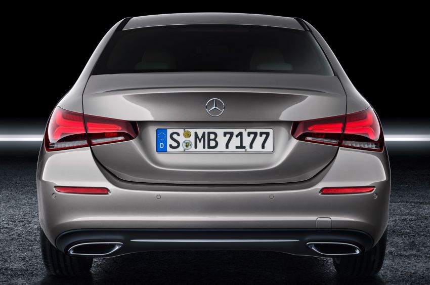 Mercedes-Benz A-Class Sedan V177 akhirnya muncul 843398