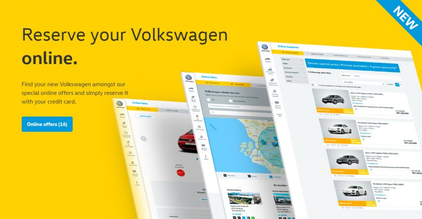 Volkswagen Marketplace launched in Malaysia – online platform to reserve a Volkswagen with exclusive deals 835113