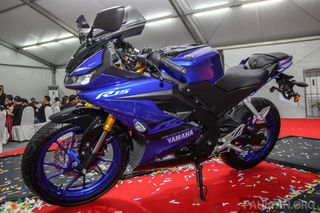 Yamaha YZF-R15 dilancarkan di Malaysia – RM11,988