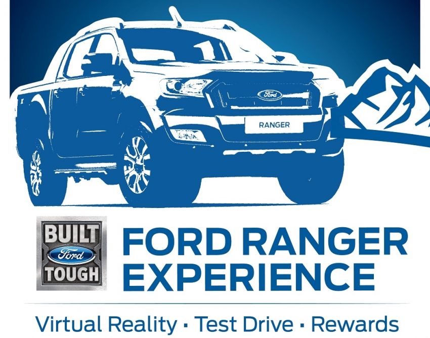 SDAC presents Ford Pop-Up store – sample the Ranger via a virtual reality test drive experience 840046