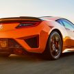 2019 Acura NSX debuts at Monterey – revised styling, more equipment; from RM645,251 in the United States