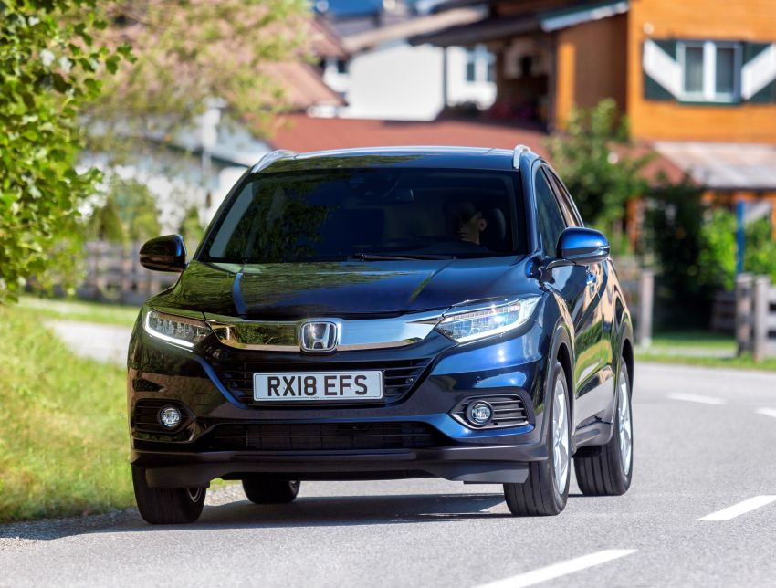 Honda HR-V facelift revealed in Europe with 1.5L turbo 850821