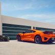 2019 Acura NSX debuts at Monterey – revised styling, more equipment; from RM645,251 in the United States