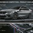 GALERI: BMW M5 Competition F90 secara terperinci