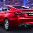 Geely Binrui – new C-segment sedan gets full active safety features, turbo engines; next Proton Preve?