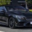 Mercedes-Benz S560 Cabriolet and AMG S63 Coupé facelifts launched in Malaysia – from RM1.3 million