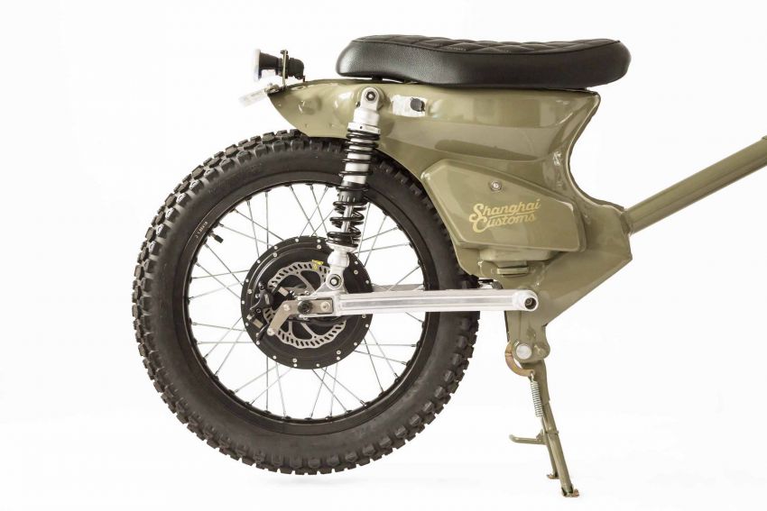Shanghai Customs eCub2 electrifies old Honda Cubs 852354