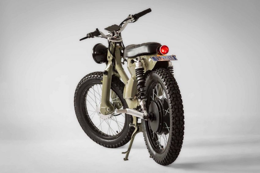Shanghai Customs eCub2 electrifies old Honda Cubs 852361