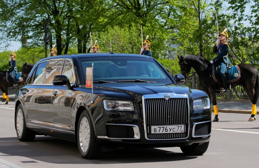 Limosin Aurus Senat jadi kereta rasmi Vladimir Putin 856661