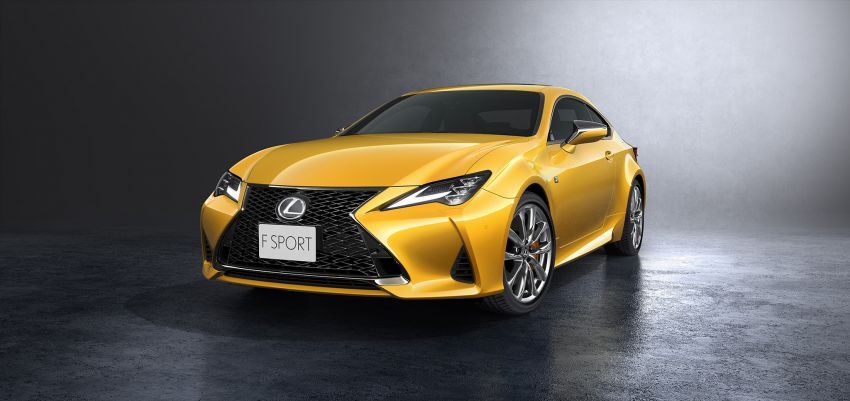 2019 Lexus RC gets a facelift and handling updates 856678