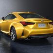 2019 Lexus RC gets a facelift and handling updates