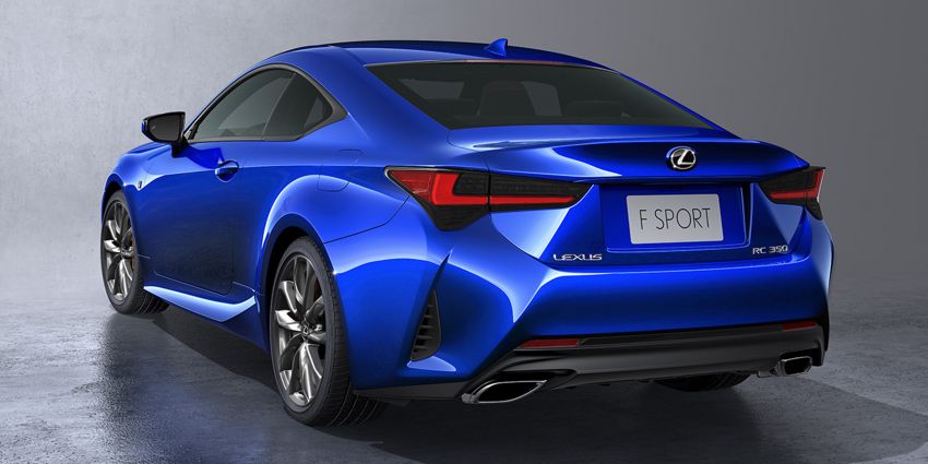 2019 Lexus RC gets a facelift and handling updates 856610