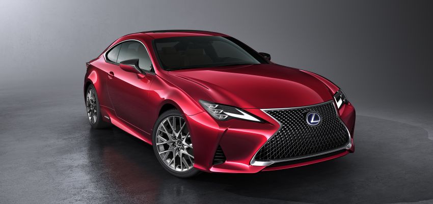 2019 Lexus RC gets a facelift and handling updates 856675