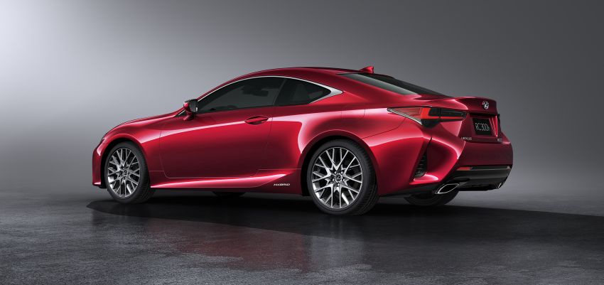 2019 Lexus RC gets a facelift and handling updates 856676