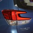 Subaru Forester 2019 dilancar di Taiwan – empat varian ditawarkan, enjin 2.0L CVT, sistem EyeSight
