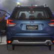 Subaru Forester EyeSight tiba di M’sia pertengahan 2019; XV bakal terima keselamatan aktif pada 2020