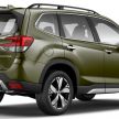 Subaru Forester 2019 dilancar di Taiwan – empat varian ditawarkan, enjin 2.0L CVT, sistem EyeSight