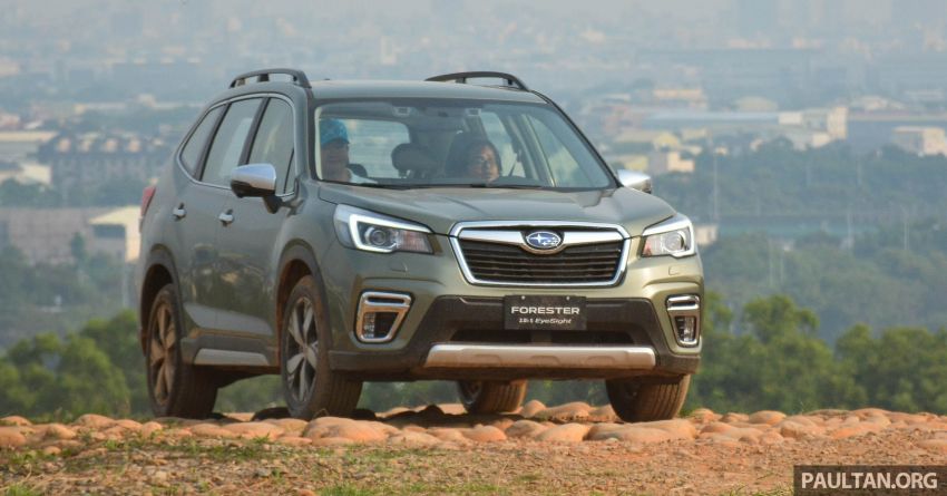 FIRST DRIVE: 2019 Subaru Forester sampled in Taiwan 850524