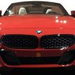 2019 BMW Z4 – official images of the G29 M40i leaked