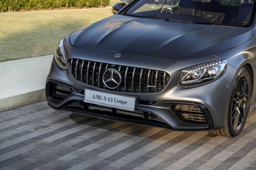 Mercedes-AMG S63 Coupe dan S560 Cabriolet kini di M’sia – 4.0L V8 biturbo, 612 hp/900 Nm, dari RM1.3 juta 845771