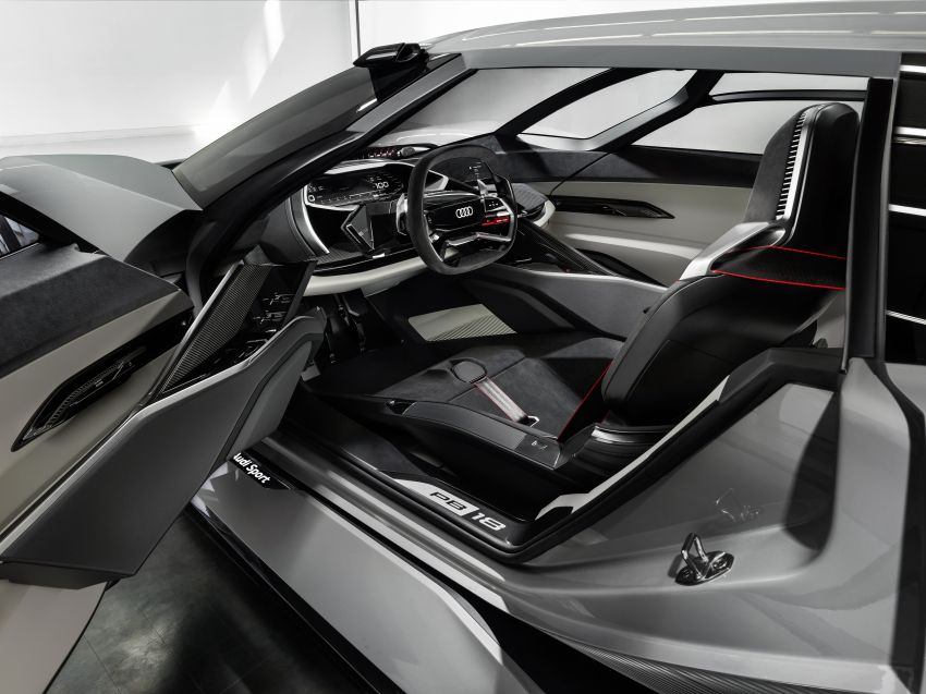Audi PB18 e-tron – R18 LMP1-inspired electric sports car concept makes Pebble Beach debut, future R8? 854916