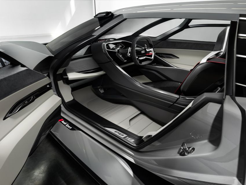Audi PB18 e-tron – R18 LMP1-inspired electric sports car concept makes Pebble Beach debut, future R8? 854898