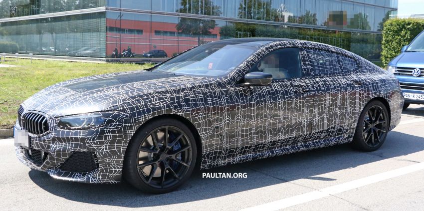 SPYSHOTS: BMW 8 Series Gran Coupe seen testing 846075