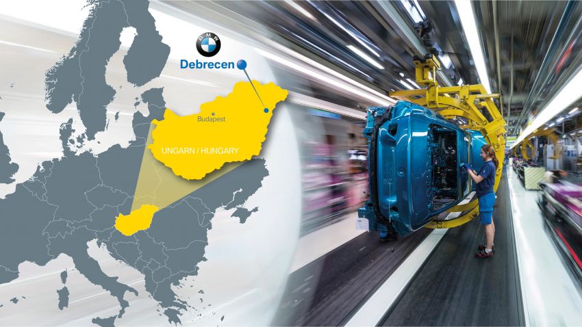 BMW announces new production facility in Hungary 845366