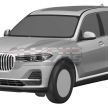 G07 BMW X7 – patent images of upcoming SUV seen