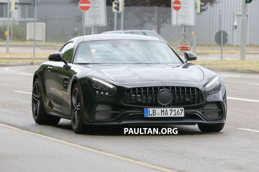 SPYSHOTS: Mercedes-AMG GT facelift gets GT C rear 851638