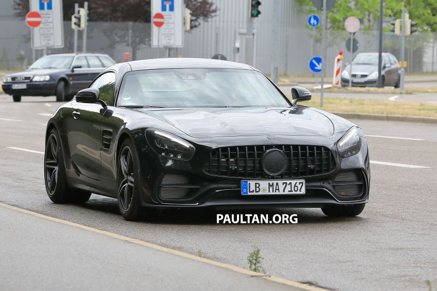 SPYSHOTS: Mercedes-AMG GT facelift gets GT C rear 851639