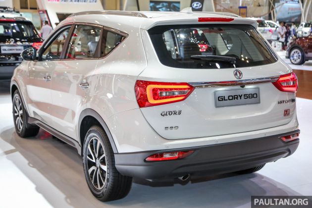 GIIAS 2018: DFSK Dongfeng Sokon Glory 580 –  SUV 1.5L tujuh-tempat duduk buatan China, dari RM69k