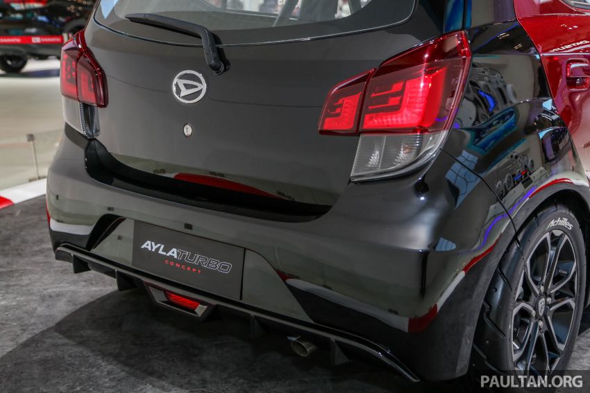 GIIAS 2018: Daihatsu Ayla Turbo concept, 200 hp Axia! 847560