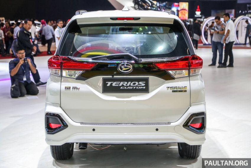 GIIAS 2018: Daihatsu Terios Custom – varian tertinggi bagi model yang akan diguna untuk SUV Perodua 847517