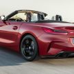 BMW Z4 G29 didedah – perincian pertama varian M40i