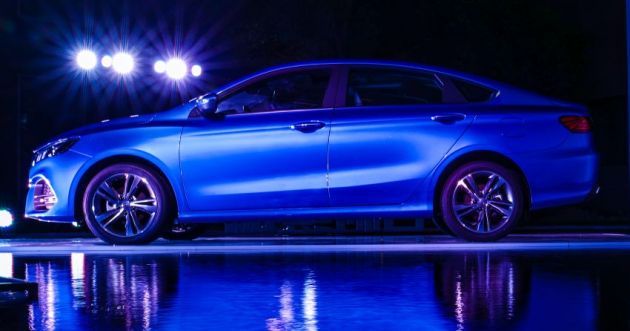 Geely Binrui – gambar awal, gunakan platform BMA