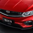 Geely Binyue – nama rasmi untuk SUV segmen-B SX11 di China, pertandingan nama global kini dibuka