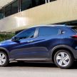 Honda HR-V <em>facelift</em> di Eropah dengan enjin 1.5L turbo