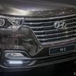 GIIAS 2018: Facelifted Hyundai Grand Starex, H-1 MPV