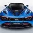 MSO reveals two new McLaren 720S bespoke design themes – F1-inspired Track, ocean-inspired Pacific