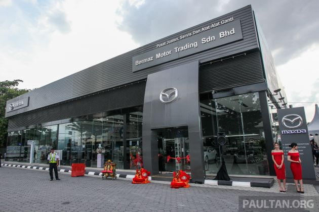 Pusat 3S Mazda baharu dibuka di Jelutong, P.Pinang