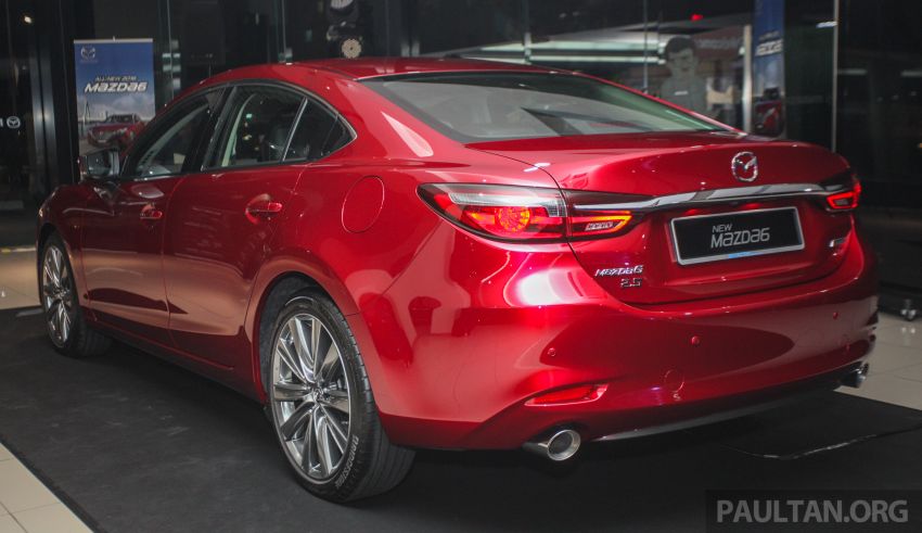 Mazda 6 2018 dipertonton di M’sia dalam empat varian 849701