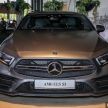 Mercedes-AMG CLS 53 dan CLS 450 tiba di Malaysia – dengan teknologi EQ Boost, 48 V, harga dari RM650k