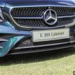 A238 Mercedes-Benz E-Class Cabriolet launched in Malaysia – sole E300 variant available from RM589k